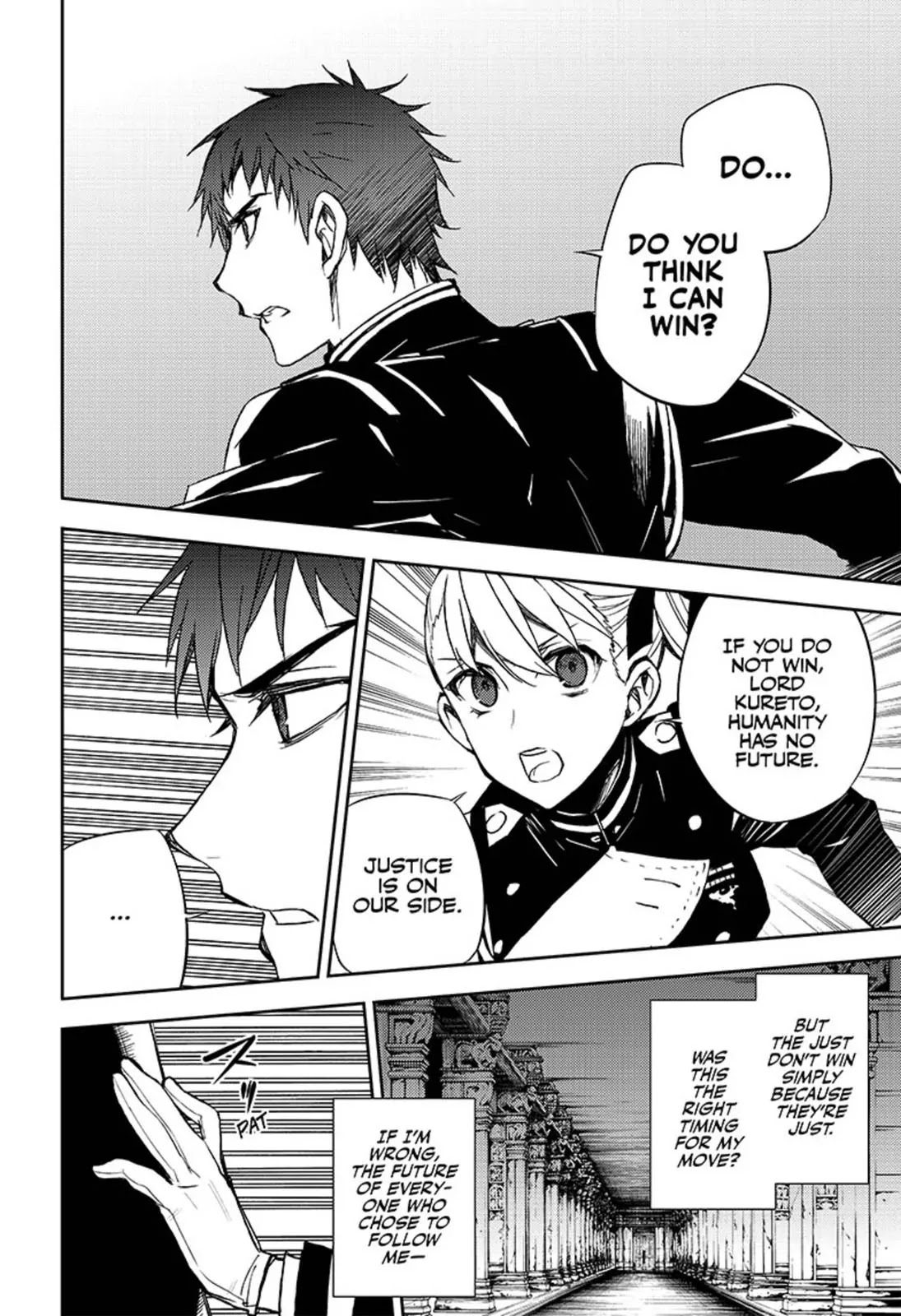 Seraph of the End Chapter 56 page 39 - Chapter 56: Loose-Lipped Vampire