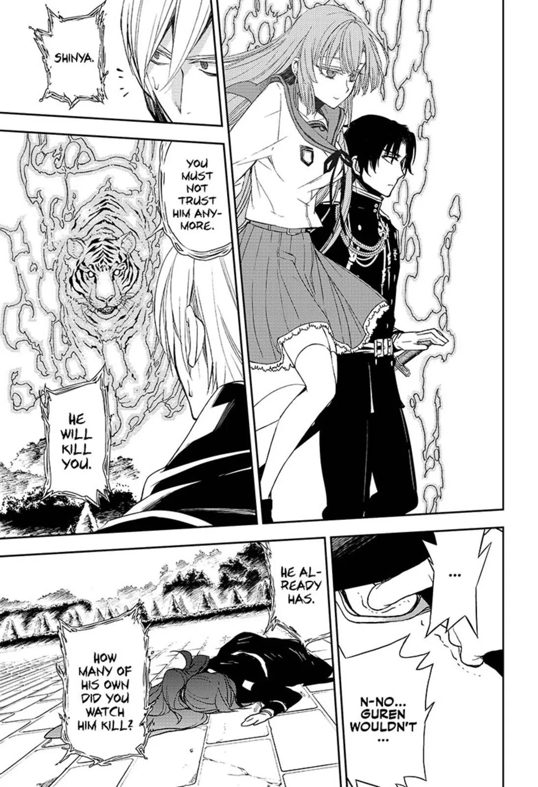 Seraph of the End Chapter 56 page 5 - Chapter 56: Loose-Lipped Vampire