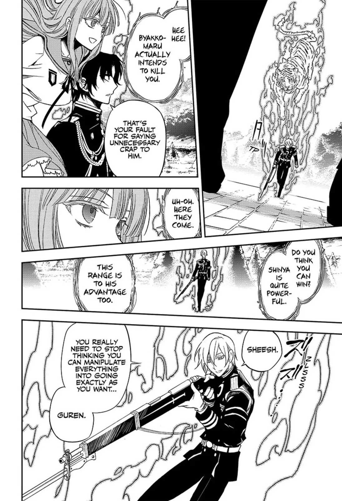 Seraph of the End Chapter 56 page 6 - Chapter 56: Loose-Lipped Vampire