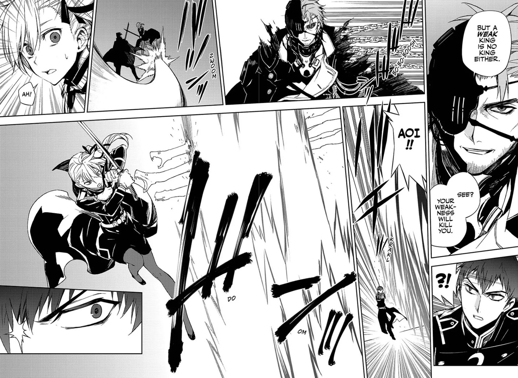 Seraph of the End Chapter 57 page 12 - Chapter 57: Defining a King