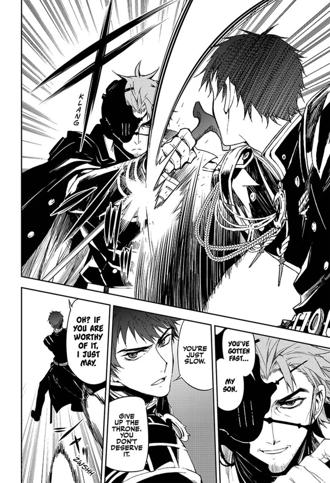 Seraph of the End Chapter 57 page 2 - Chapter 57: Defining a King
