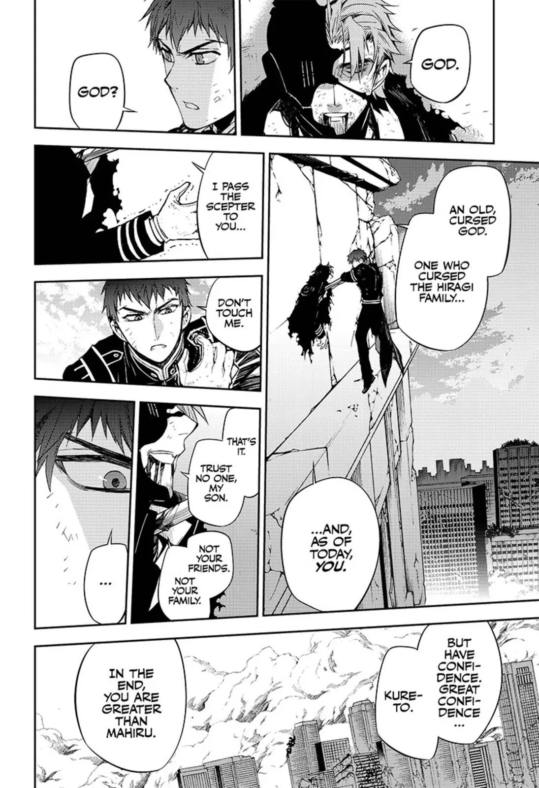 Seraph of the End Chapter 57 page 21 - Chapter 57: Defining a King