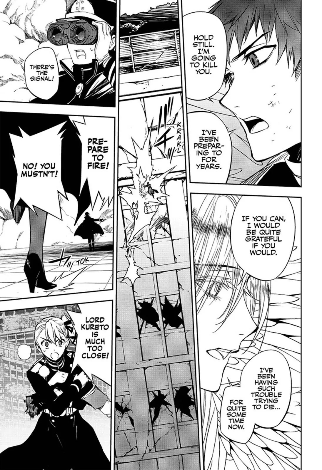 Seraph of the End Chapter 57 page 28 - Chapter 57: Defining a King