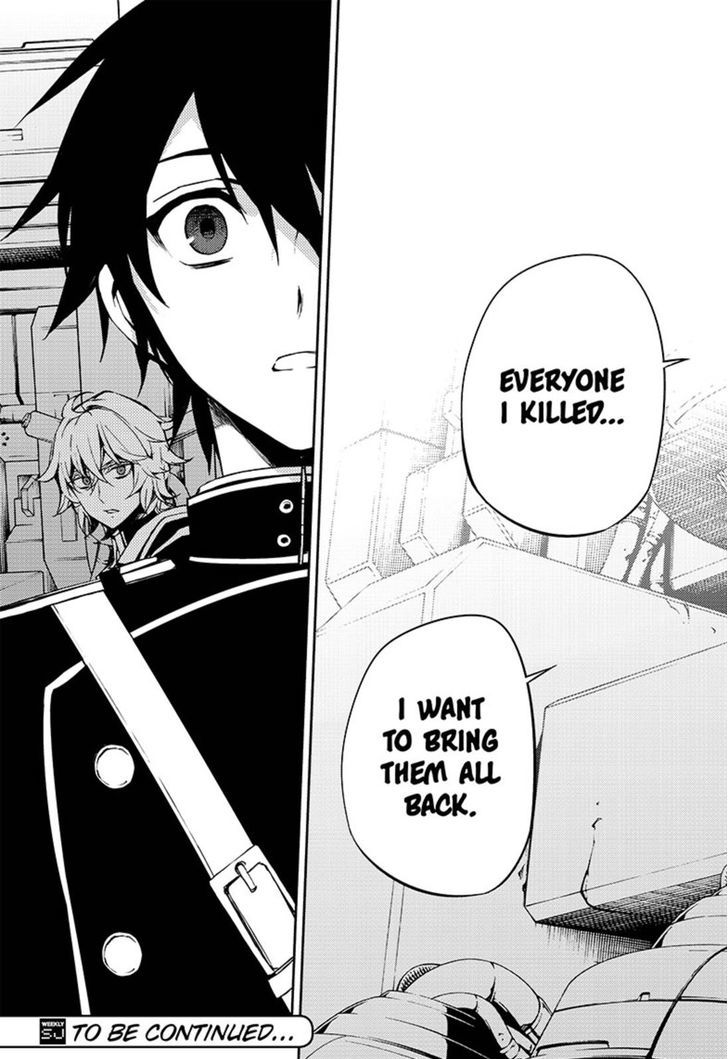 Seraph of the End Chapter 58 page 45 - Chapter 58: A Reason to Survive