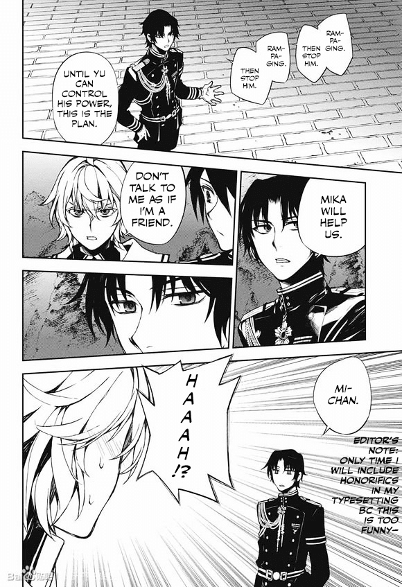 Seraph of the End Chapter 59 page 24 - Chapter 59: Who's Your Owner?
