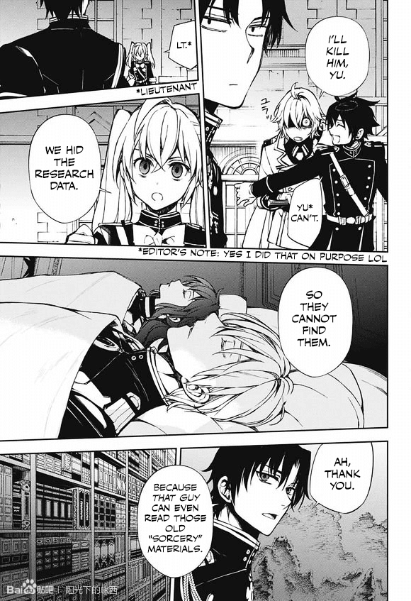 Seraph of the End Chapter 59 page 25 - Chapter 59: Who's Your Owner?