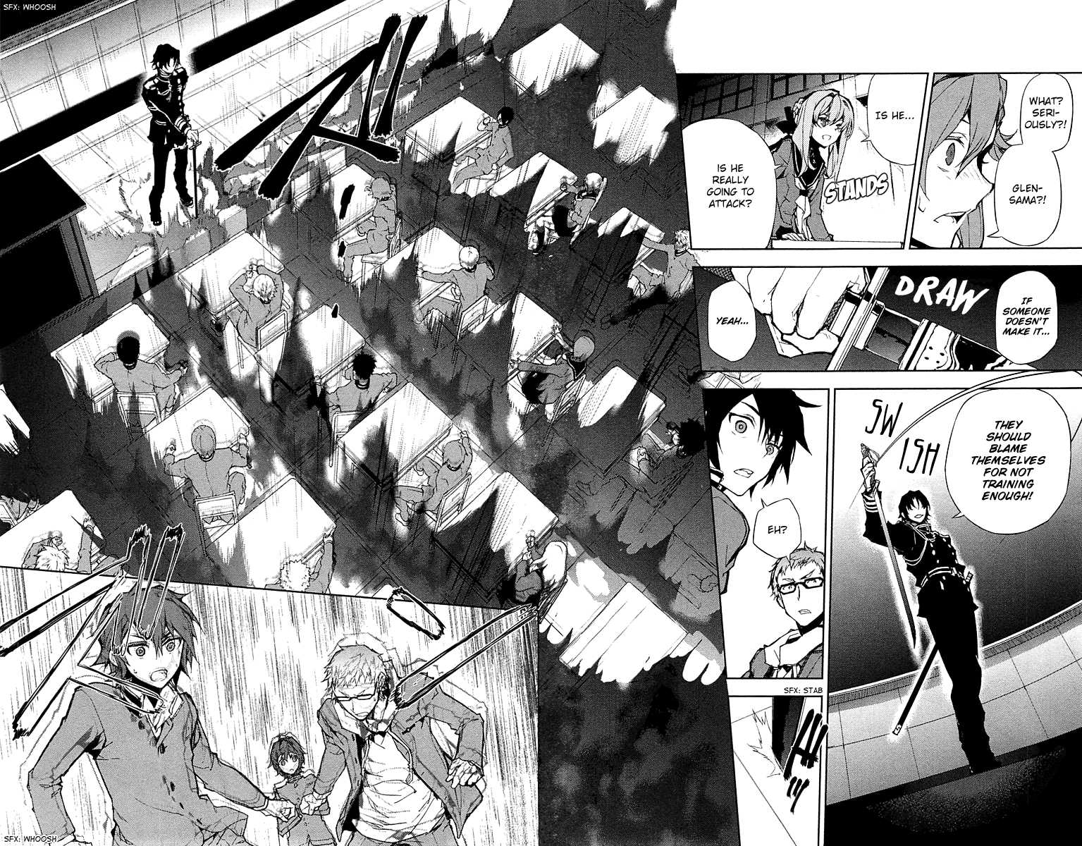 Seraph of the End Chapter 6 page 15 - Chapter 6: Ashura The Black