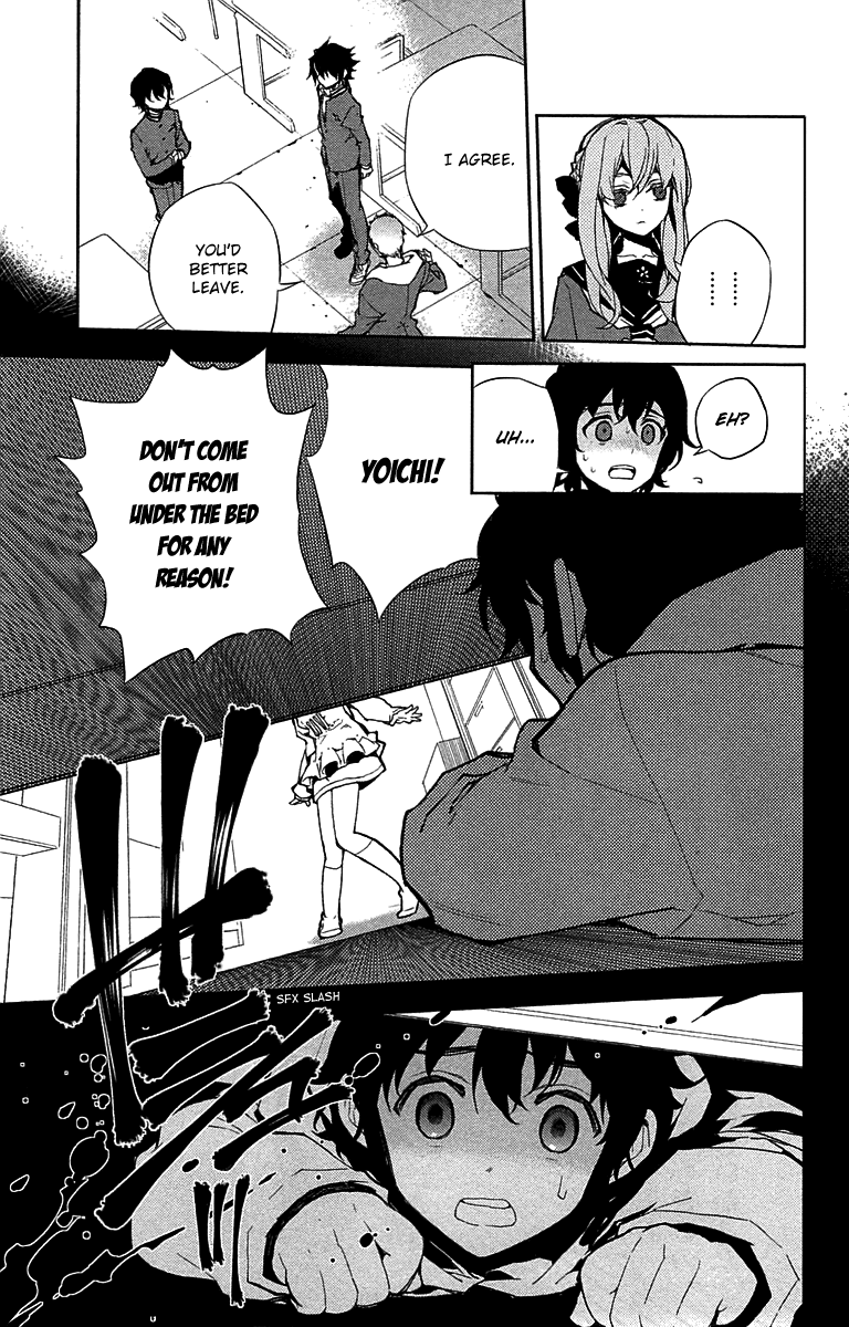 Seraph of the End Chapter 6 page 21 - Chapter 6: Ashura The Black