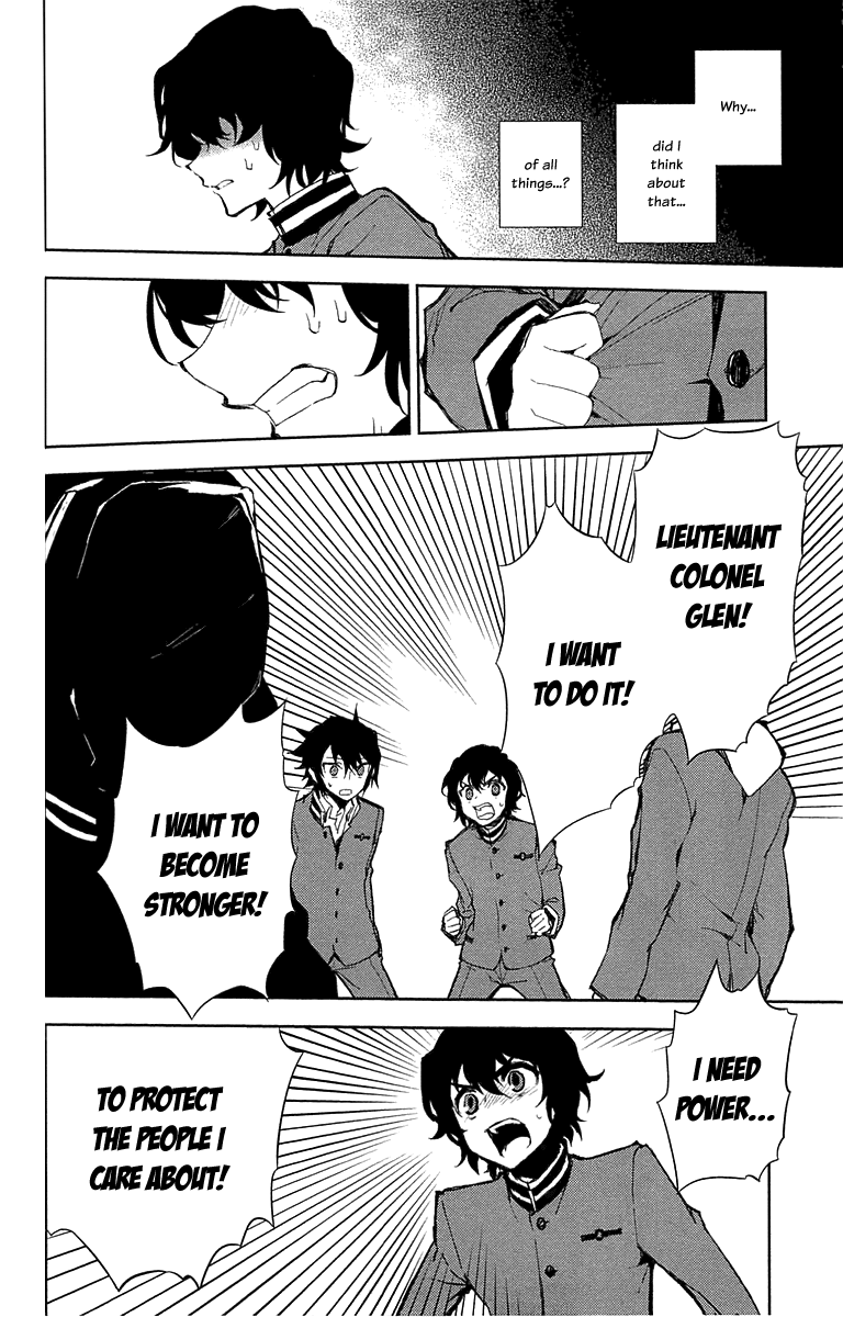 Seraph of the End Chapter 6 page 22 - Chapter 6: Ashura The Black
