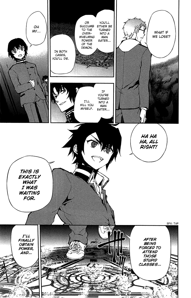 Seraph of the End Chapter 6 page 27 - Chapter 6: Ashura The Black