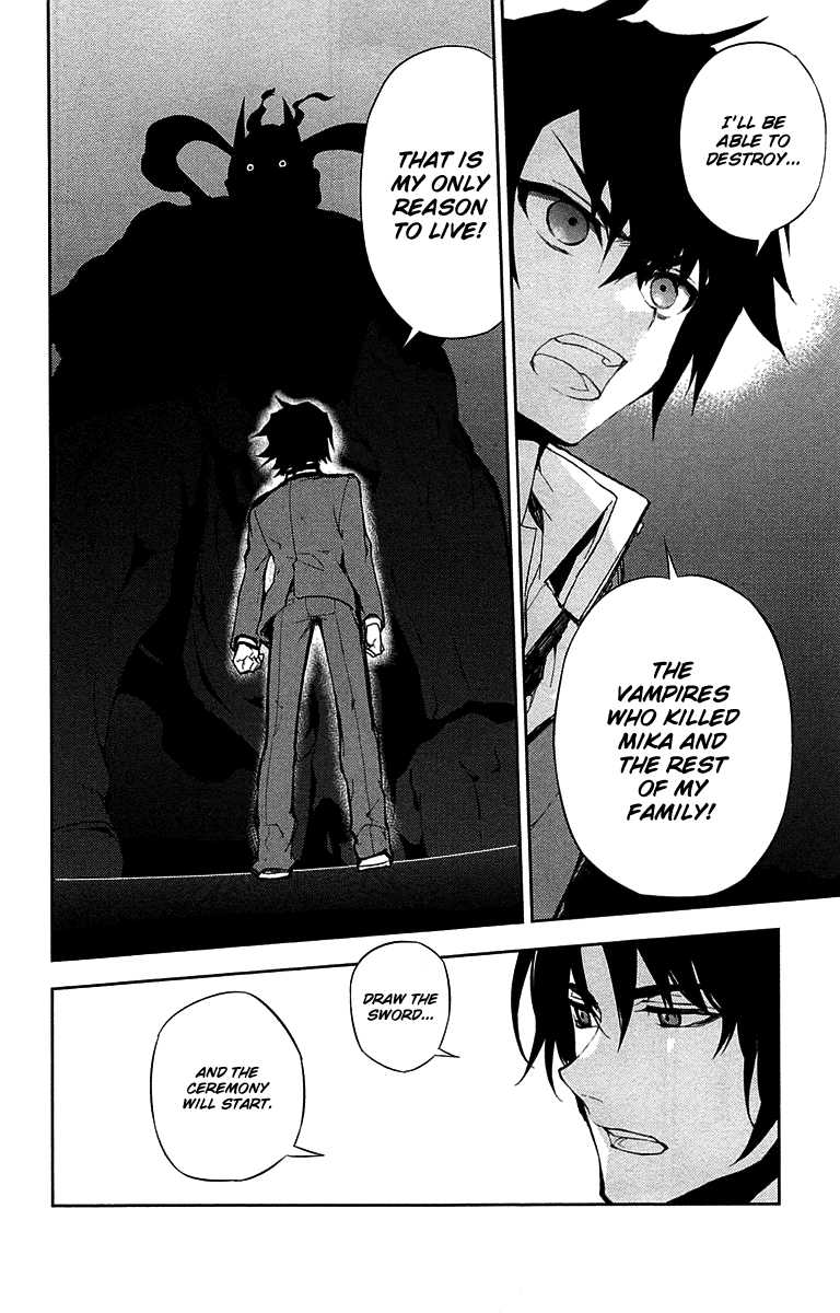 Seraph of the End Chapter 6 page 28 - Chapter 6: Ashura The Black