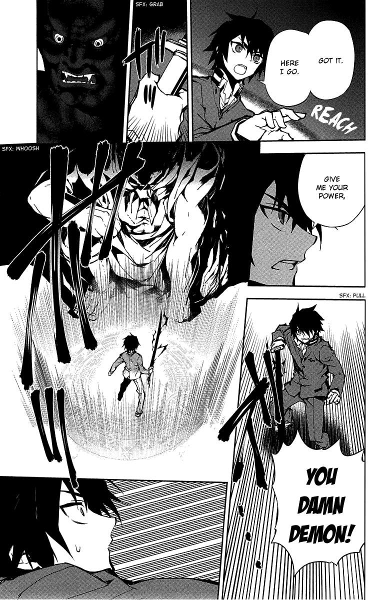 Seraph of the End Chapter 6 page 29 - Chapter 6: Ashura The Black