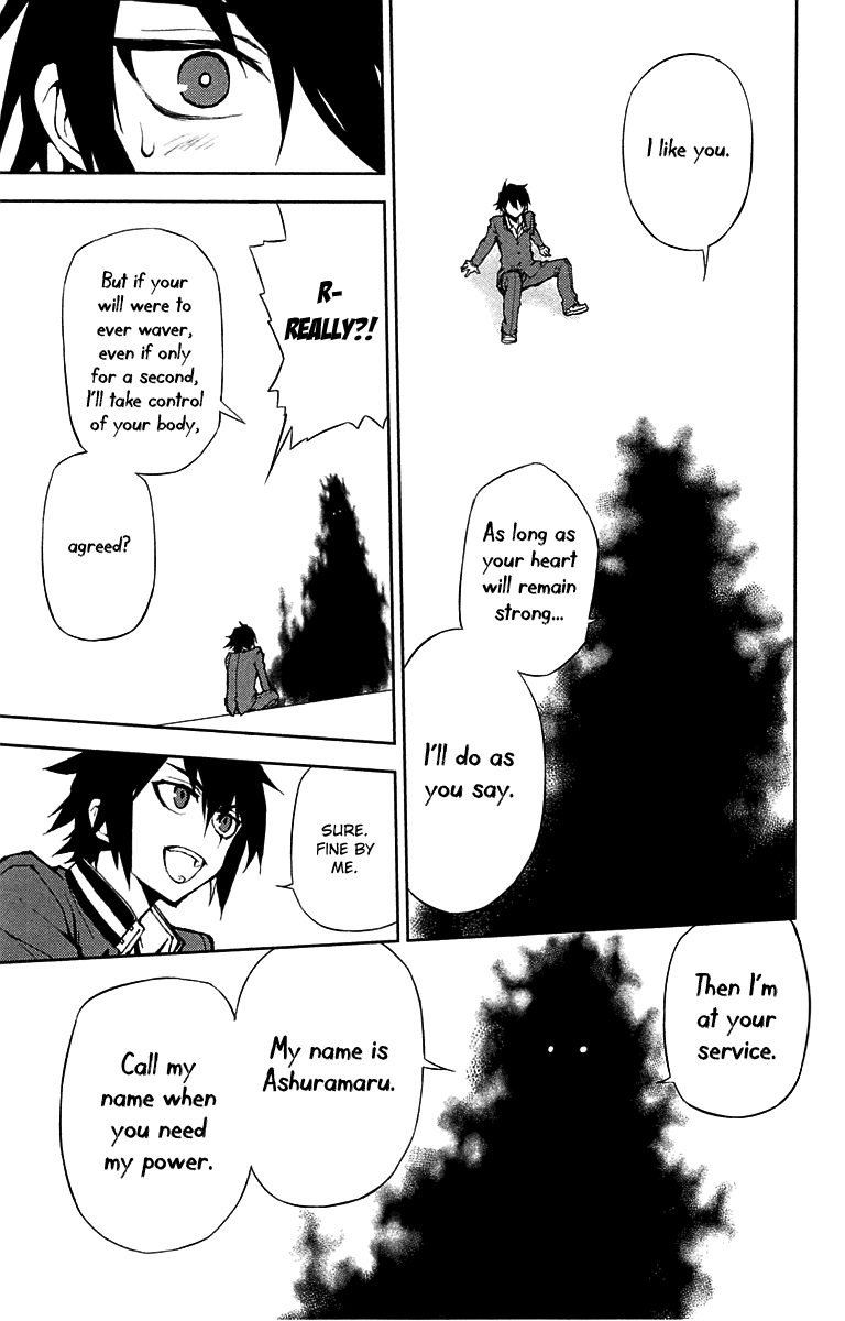 Seraph of the End Chapter 6 page 40 - Chapter 6: Ashura The Black