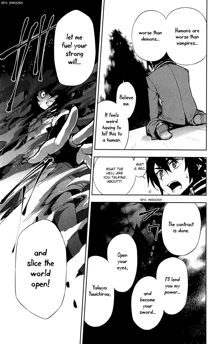 Seraph of the End Chapter 6 page 42 - Chapter 6: Ashura The Black