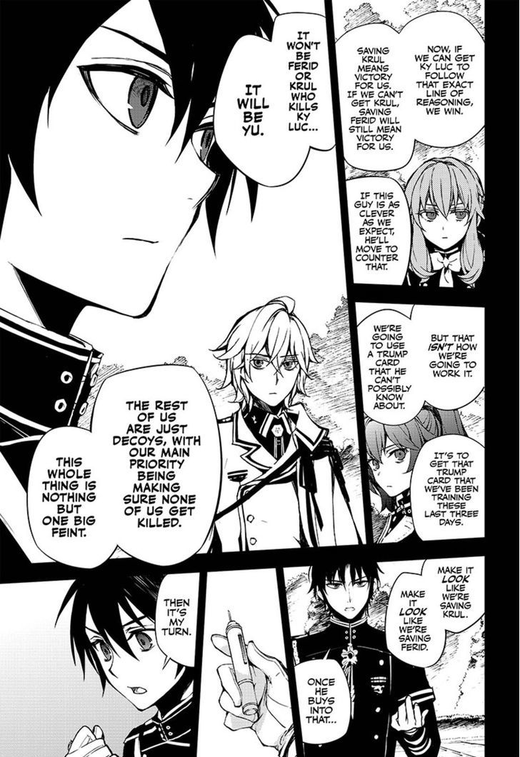 Seraph of the End Chapter 60 page 13 - Chapter 60: Surrounding Ky Luc