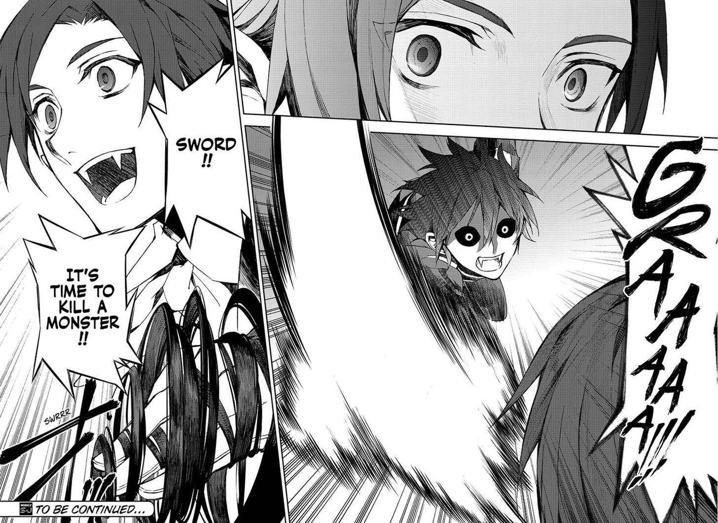 Seraph of the End Chapter 60 page 28 - Chapter 60: Surrounding Ky Luc
