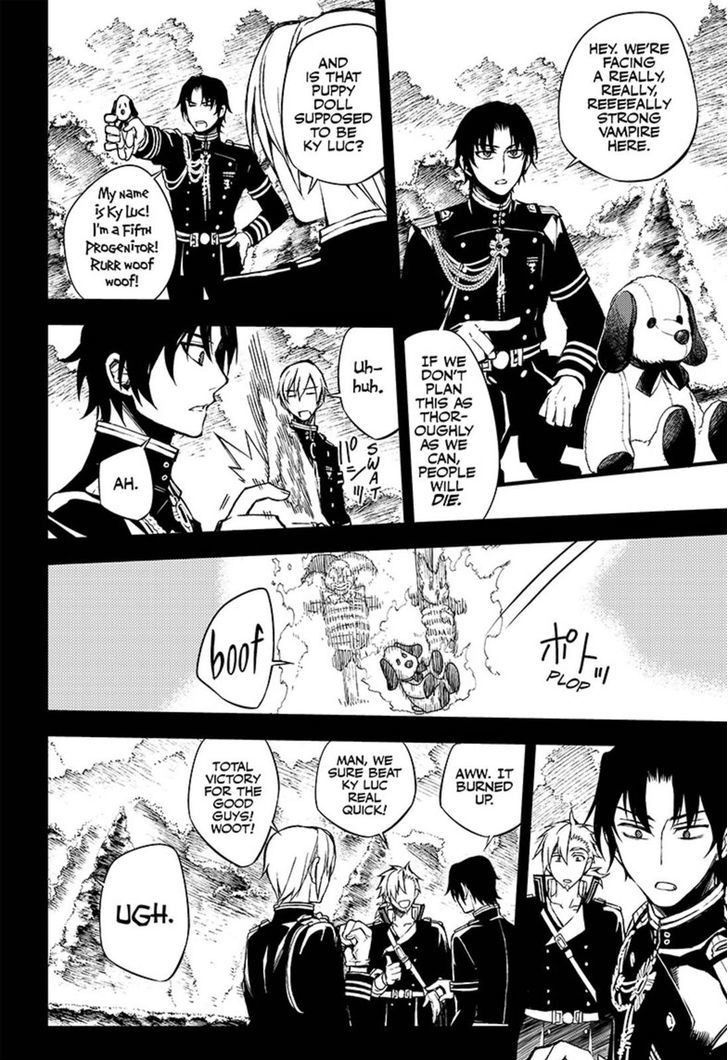Seraph of the End Chapter 60 page 4 - Chapter 60: Surrounding Ky Luc
