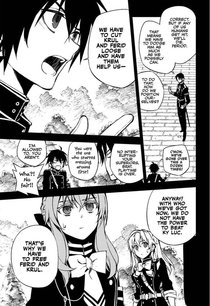 Seraph of the End Chapter 60 page 9 - Chapter 60: Surrounding Ky Luc