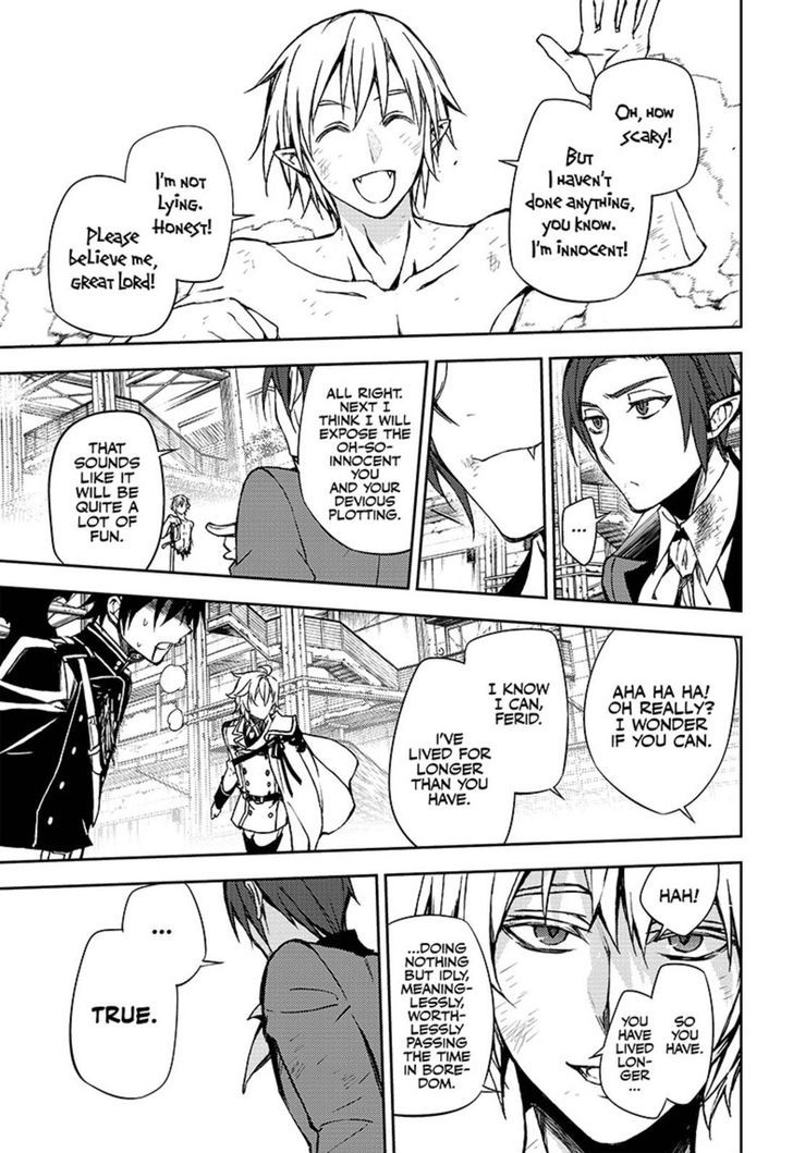Seraph of the End Chapter 61 page 16 - Chapter 61: Who's More Bored?