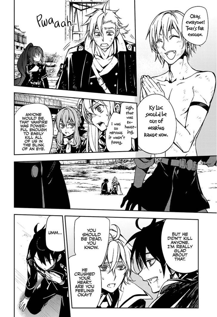 Seraph of the End Chapter 61 page 19 - Chapter 61: Who's More Bored?