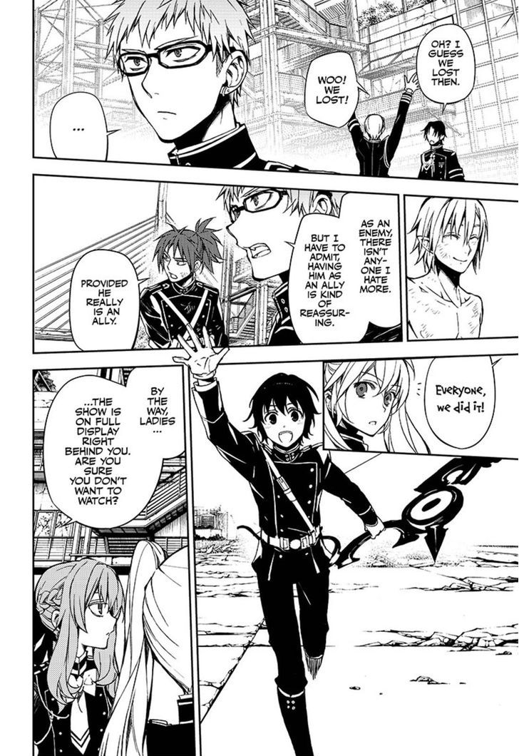 Seraph of the End Chapter 61 page 21 - Chapter 61: Who's More Bored?
