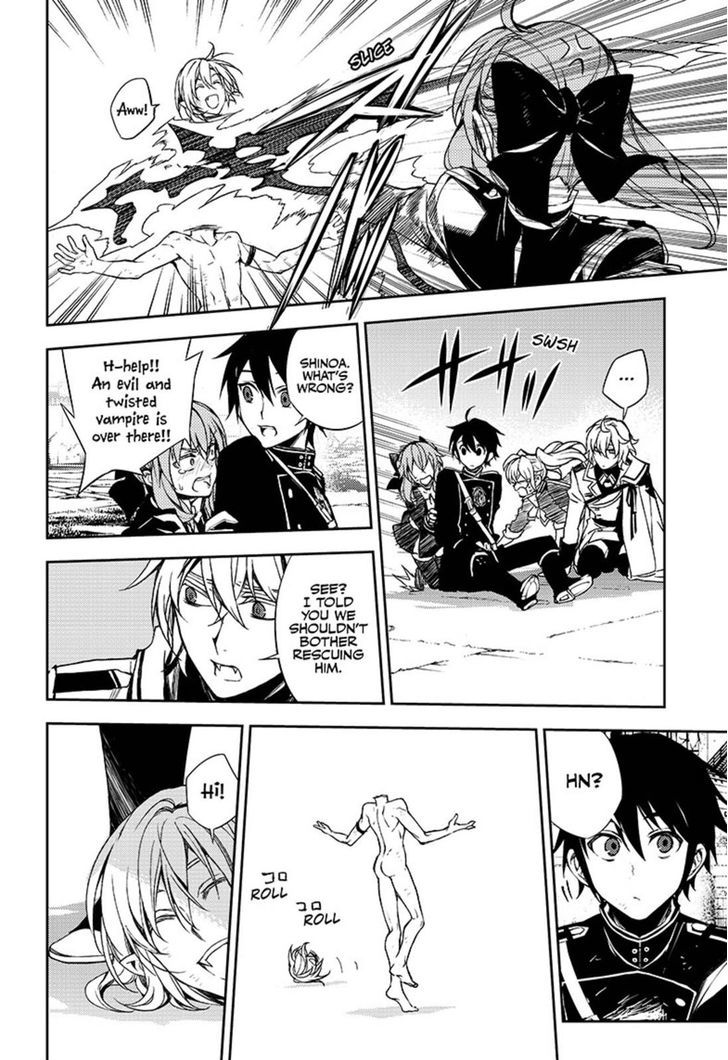 Seraph of the End Chapter 61 page 23 - Chapter 61: Who's More Bored?