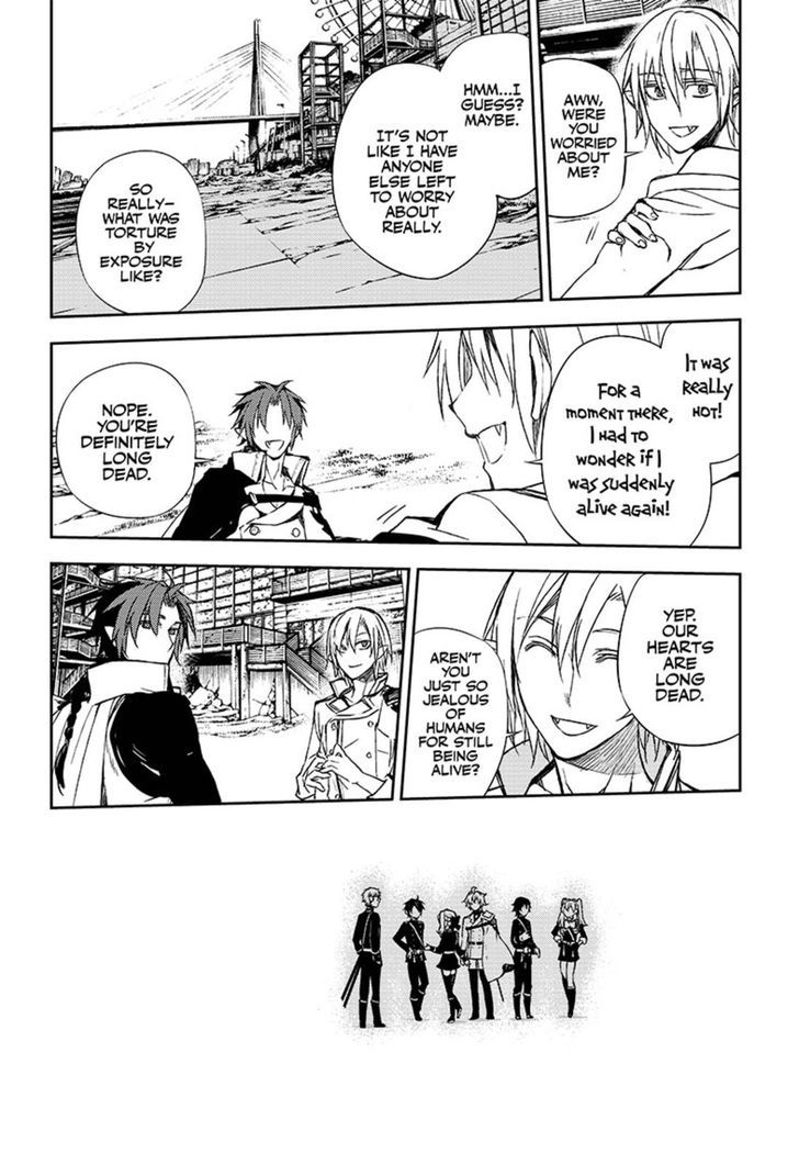 Seraph of the End Chapter 61 page 25 - Chapter 61: Who's More Bored?