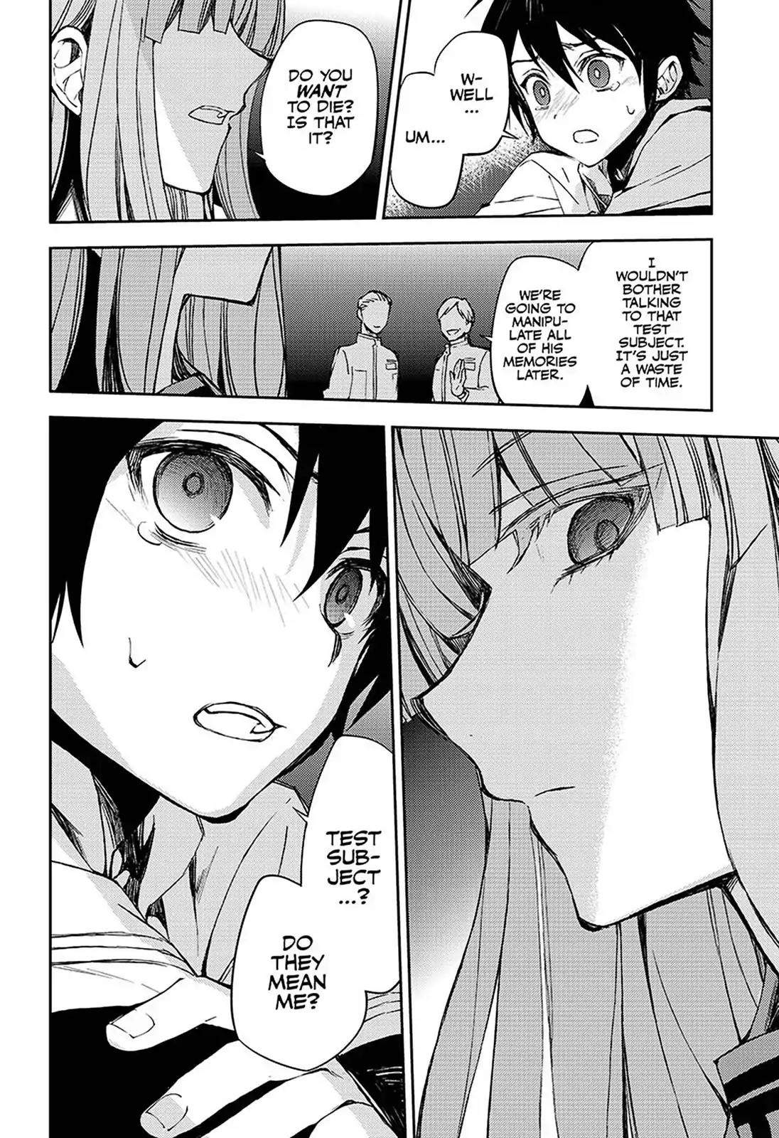 Seraph of the End Chapter 62 page 24 - Chapter 62: Unremembered Trauma