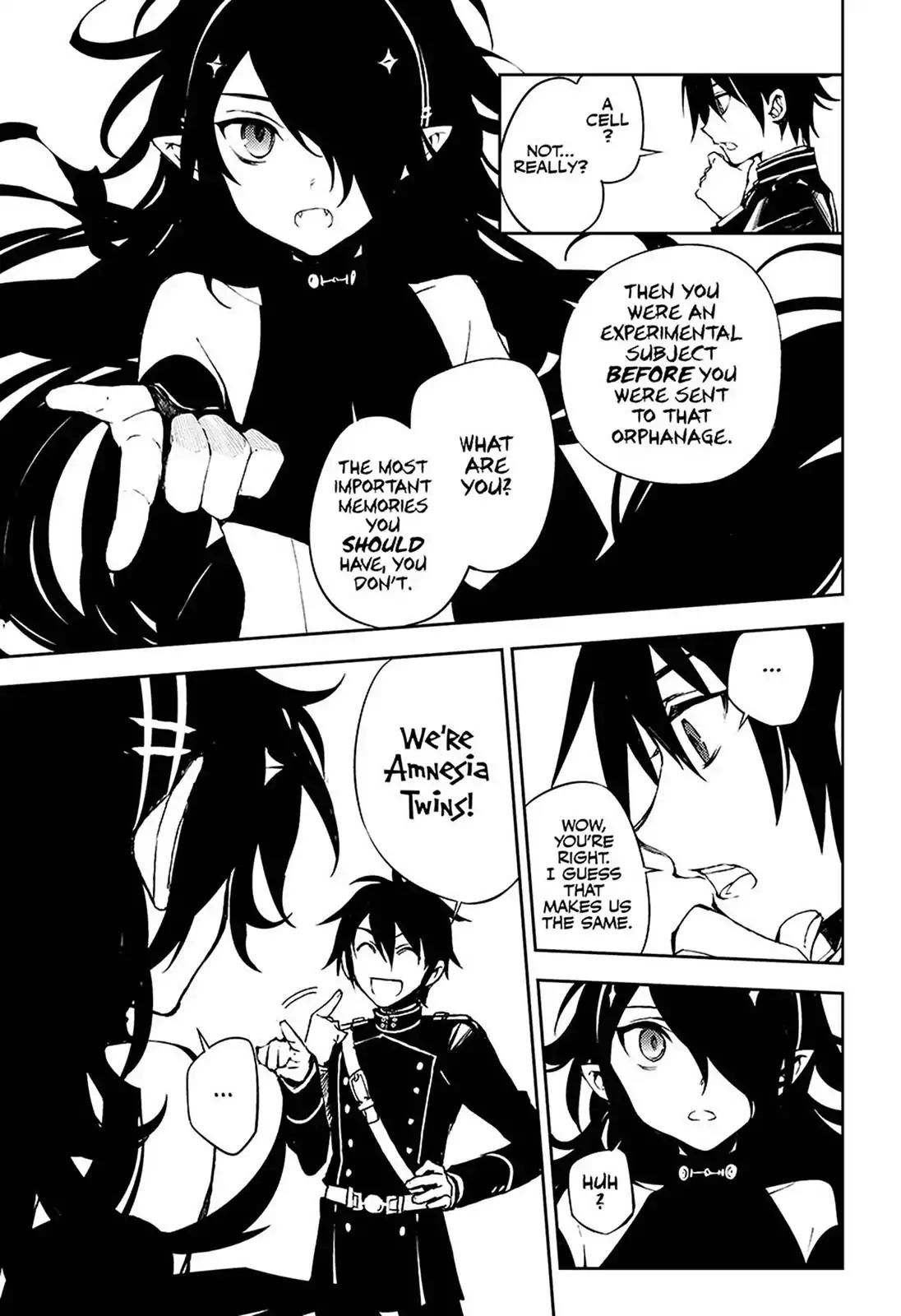 Seraph of the End Chapter 62 page 29 - Chapter 62: Unremembered Trauma