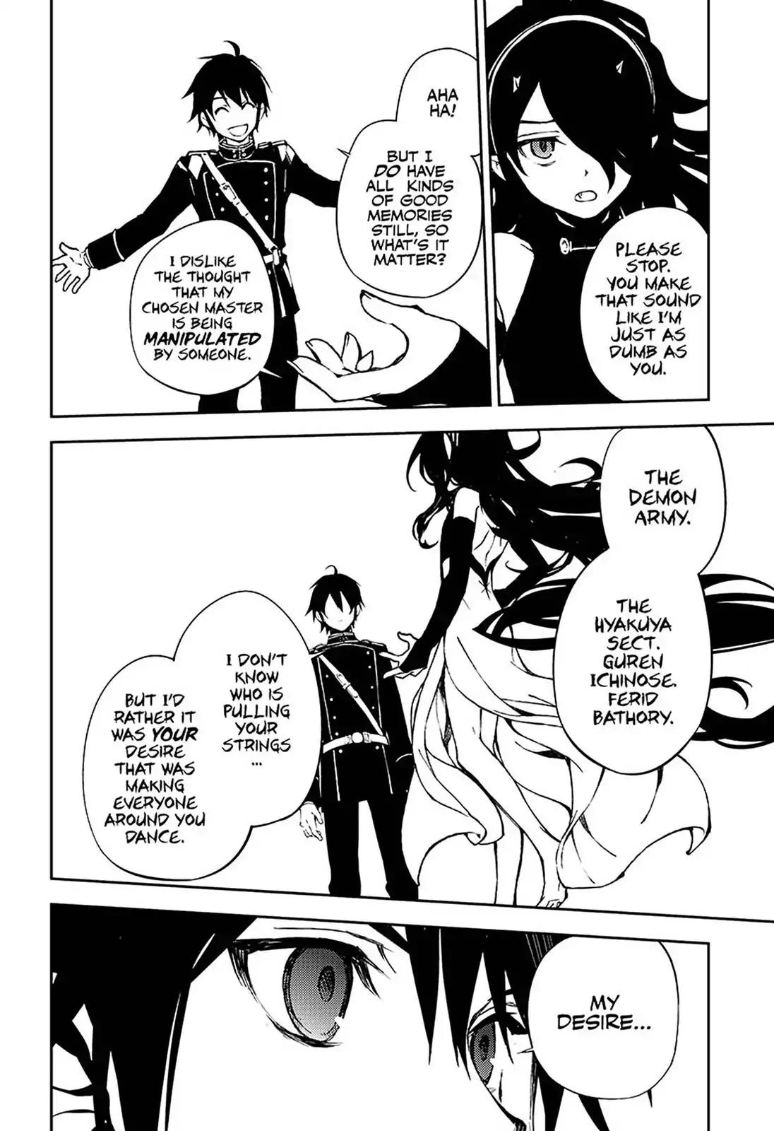Seraph of the End Chapter 62 page 30 - Chapter 62: Unremembered Trauma