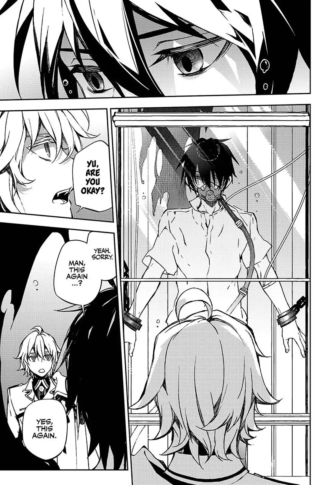 Seraph of the End Chapter 62 page 33 - Chapter 62: Unremembered Trauma