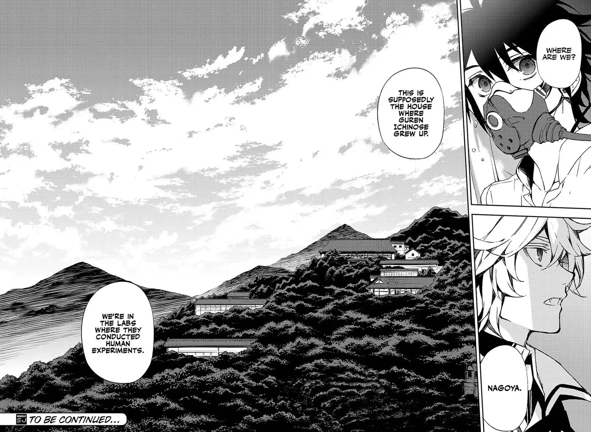 Seraph of the End Chapter 62 page 34 - Chapter 62: Unremembered Trauma