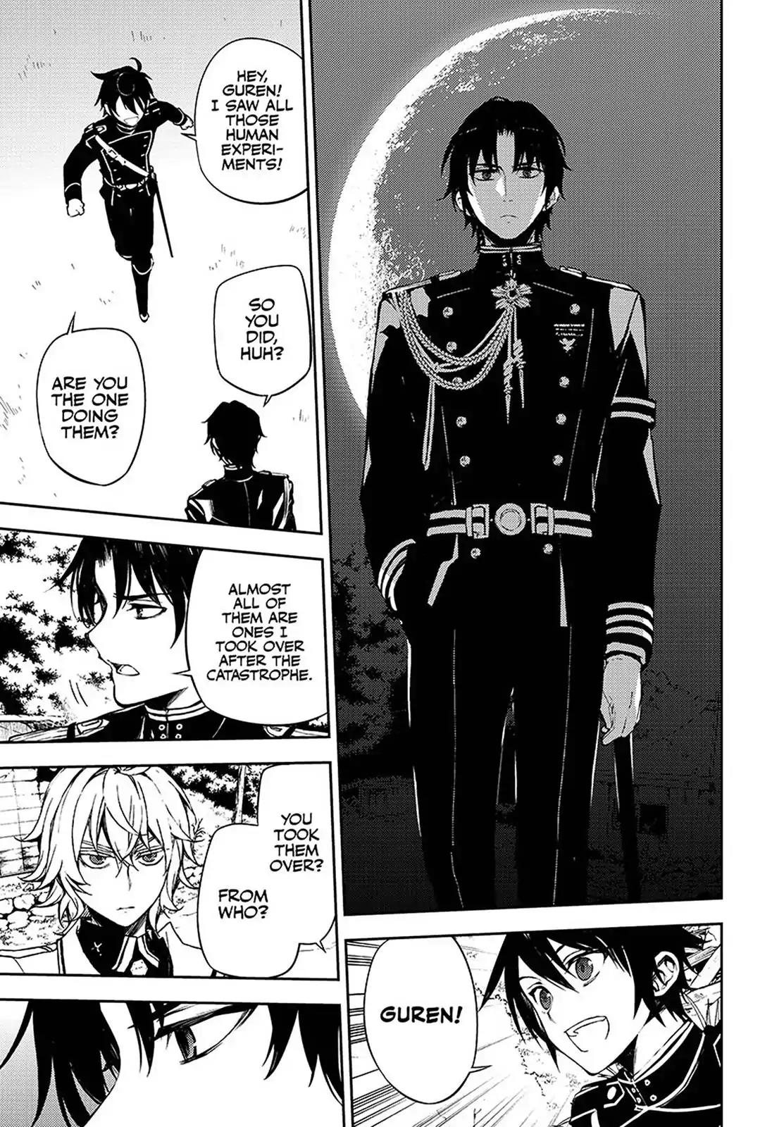 Seraph of the End Chapter 63 page 18 - Chapter 63: Proof of Being Human