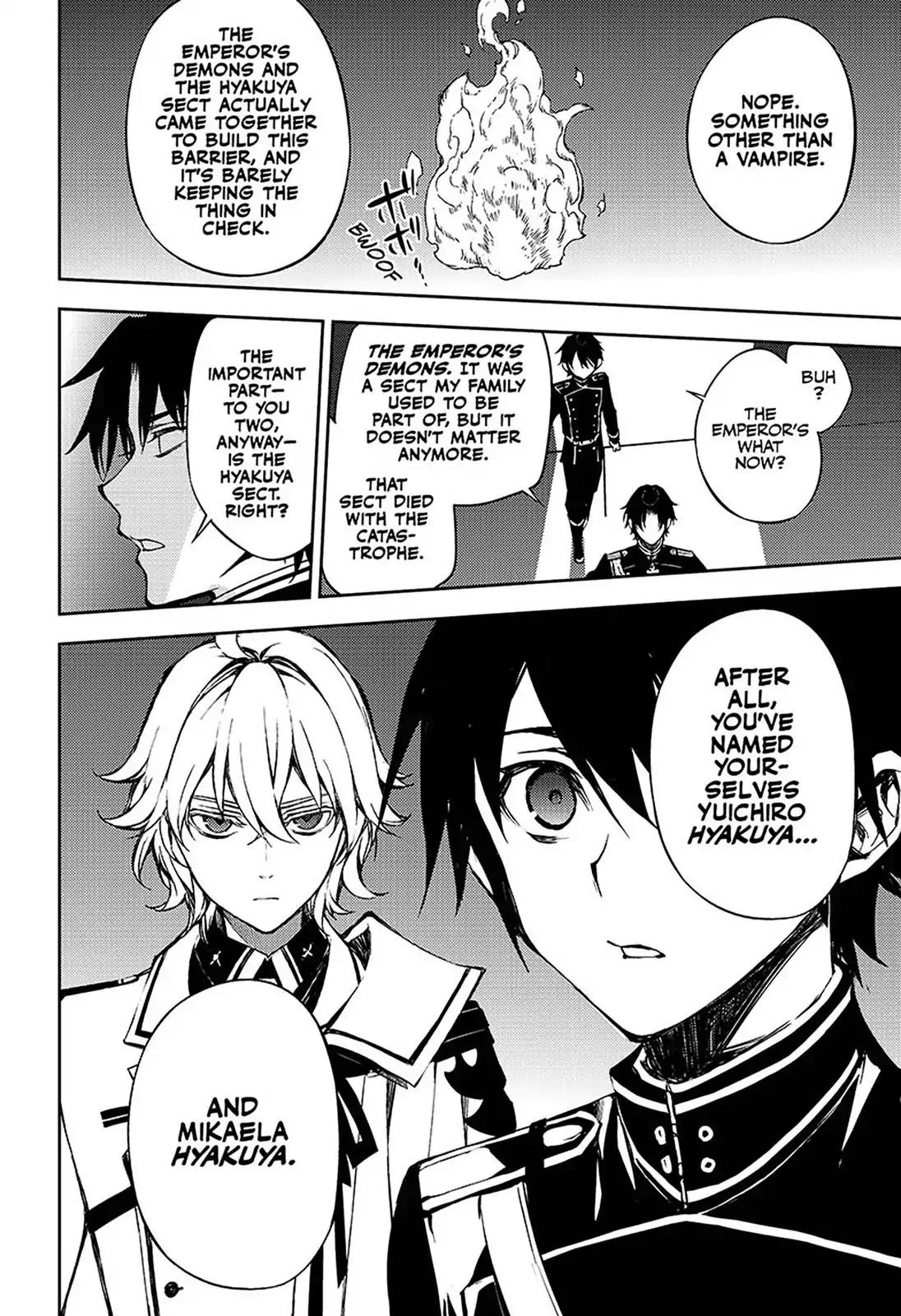Seraph of the End Chapter 63 page 20 - Chapter 63: Proof of Being Human