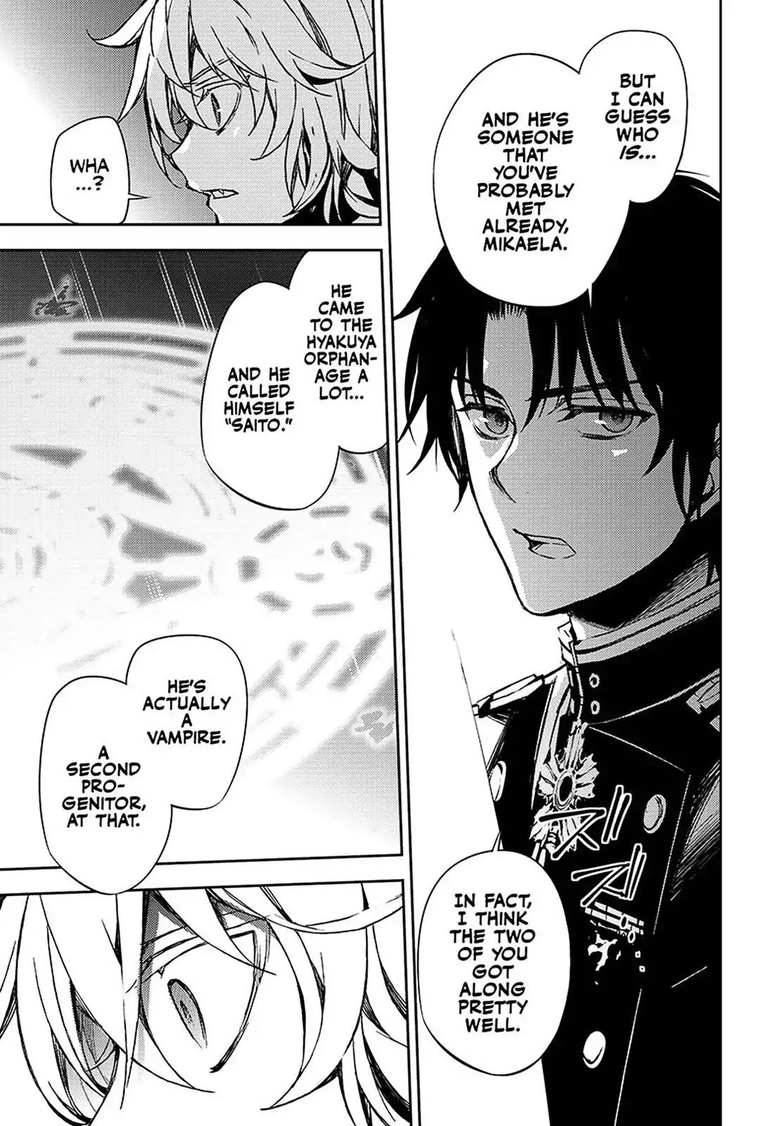 Seraph of the End Chapter 63 page 23 - Chapter 63: Proof of Being Human
