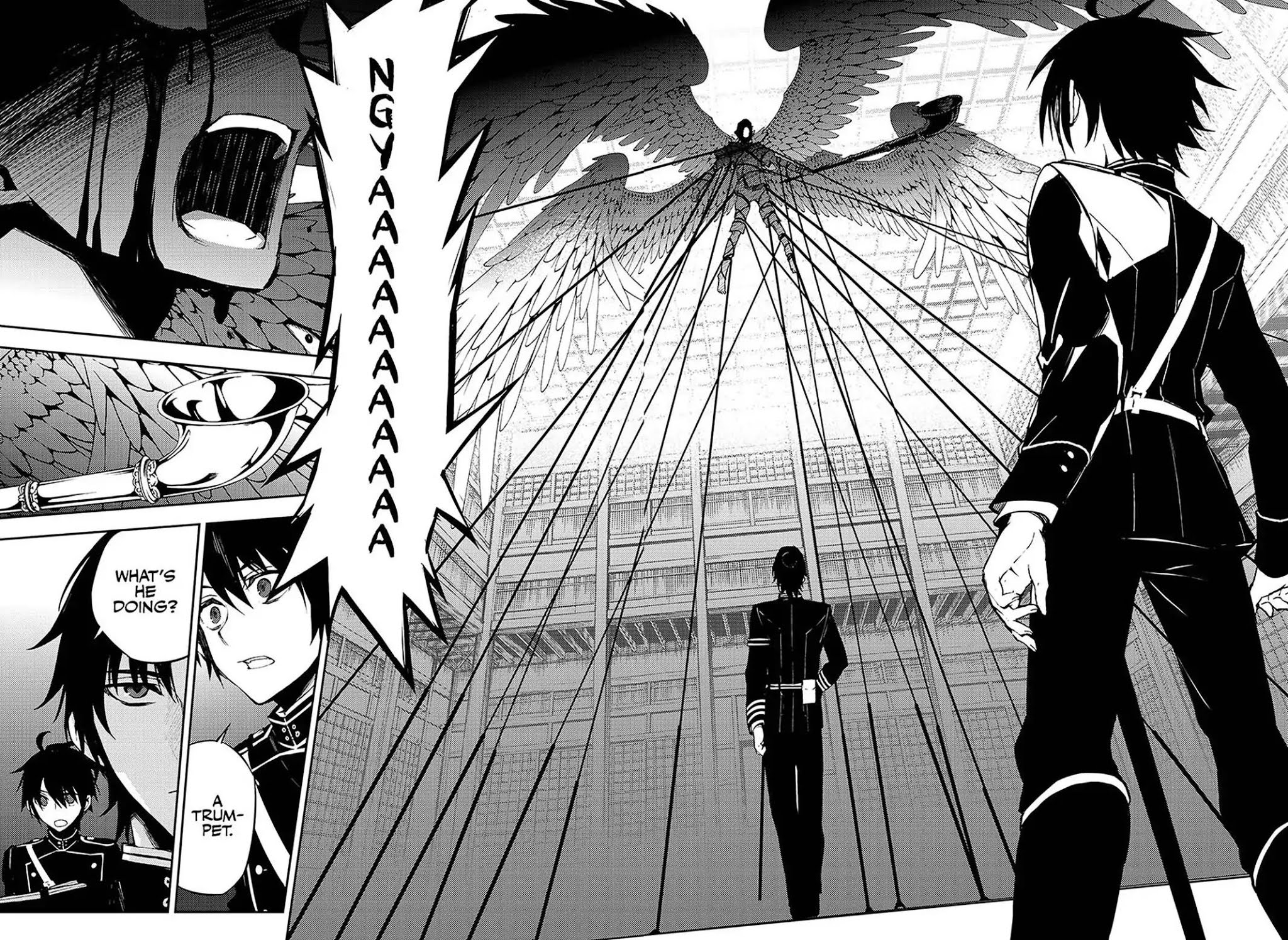 Seraph of the End Chapter 63 page 28 - Chapter 63: Proof of Being Human