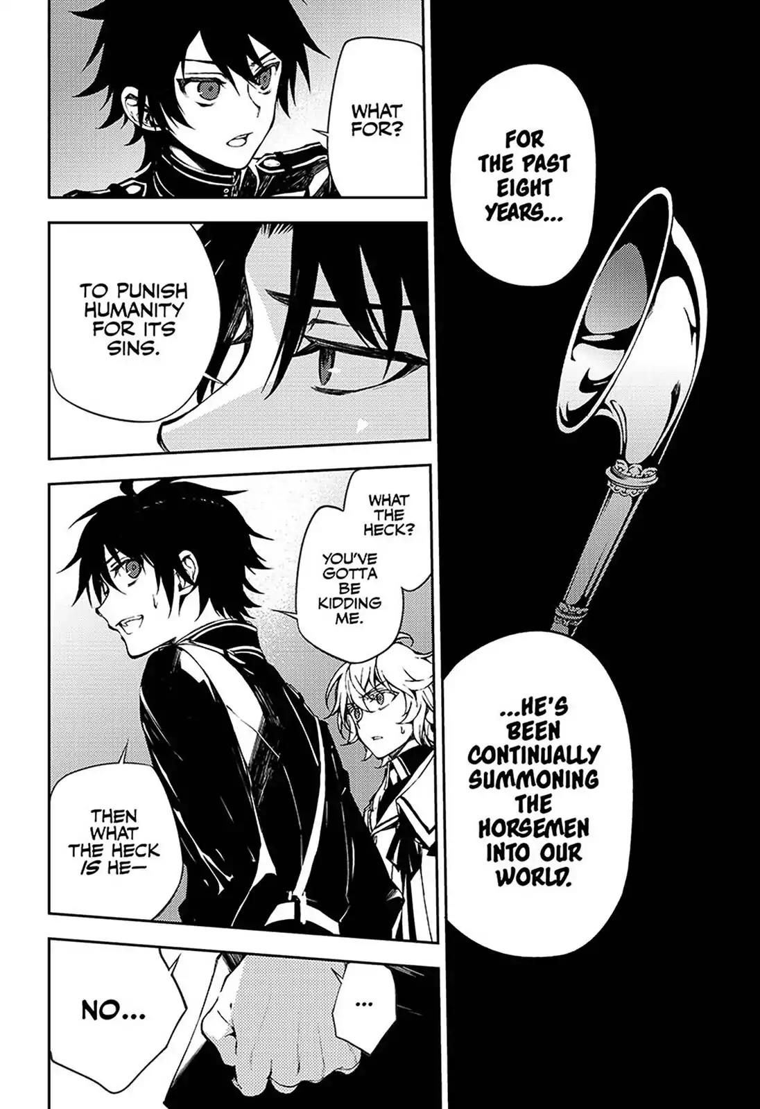 Seraph of the End Chapter 63 page 29 - Chapter 63: Proof of Being Human