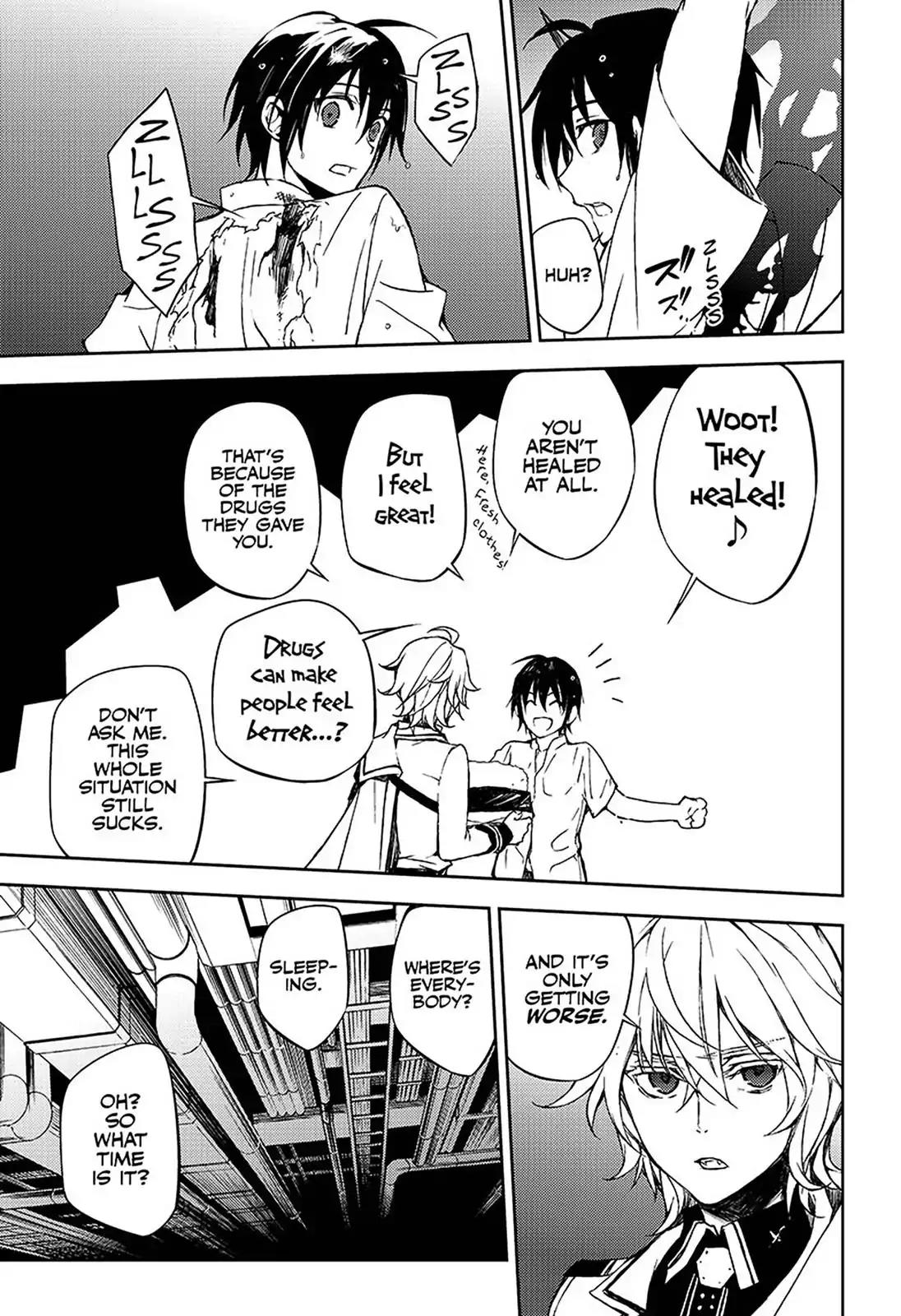 Seraph of the End Chapter 63 page 5 - Chapter 63: Proof of Being Human