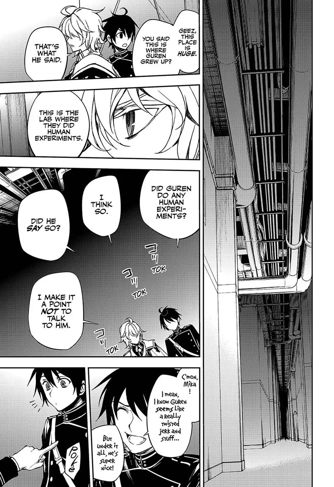 Seraph of the End Chapter 63 page 7 - Chapter 63: Proof of Being Human
