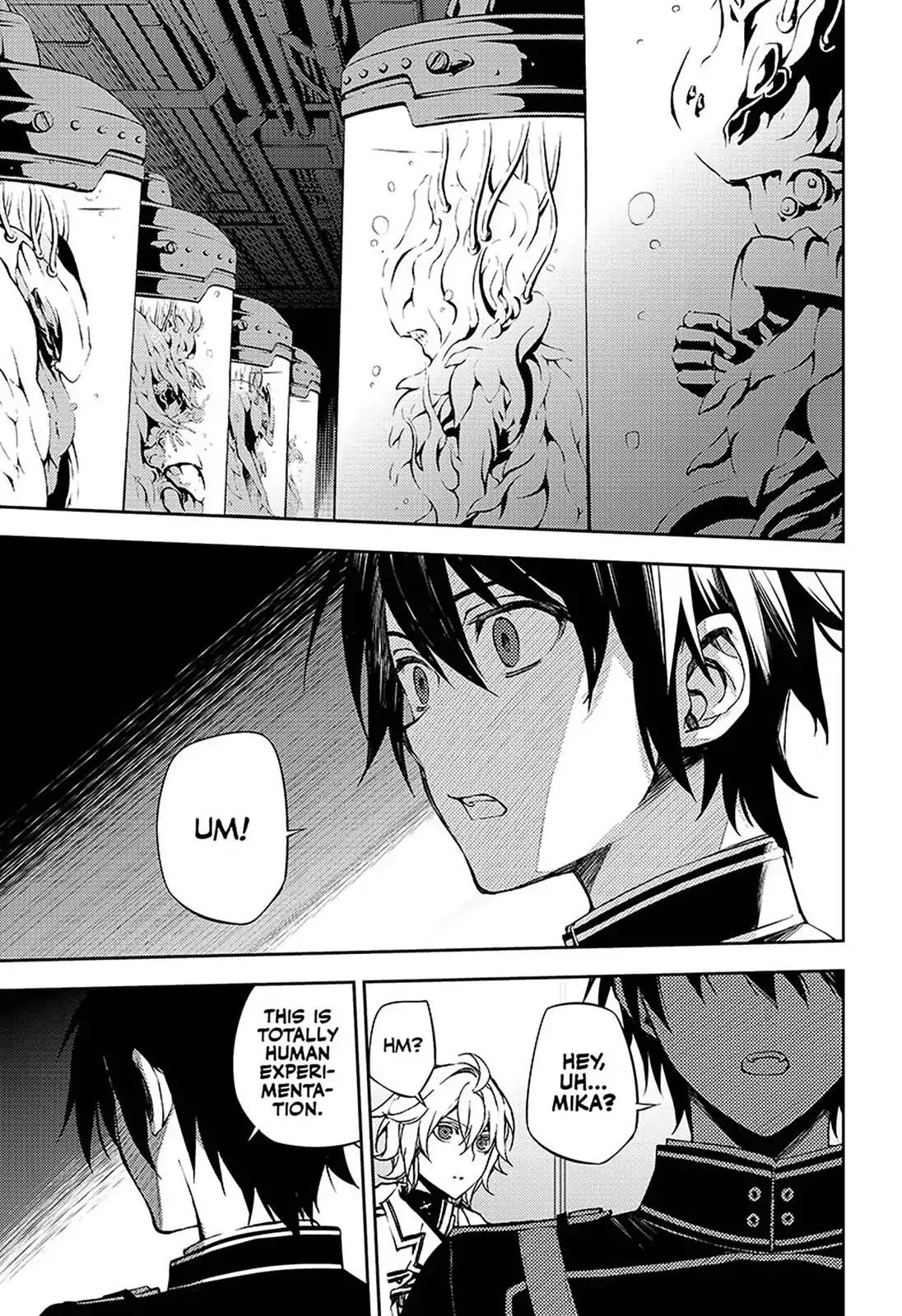 Seraph of the End Chapter 63 page 9 - Chapter 63: Proof of Being Human