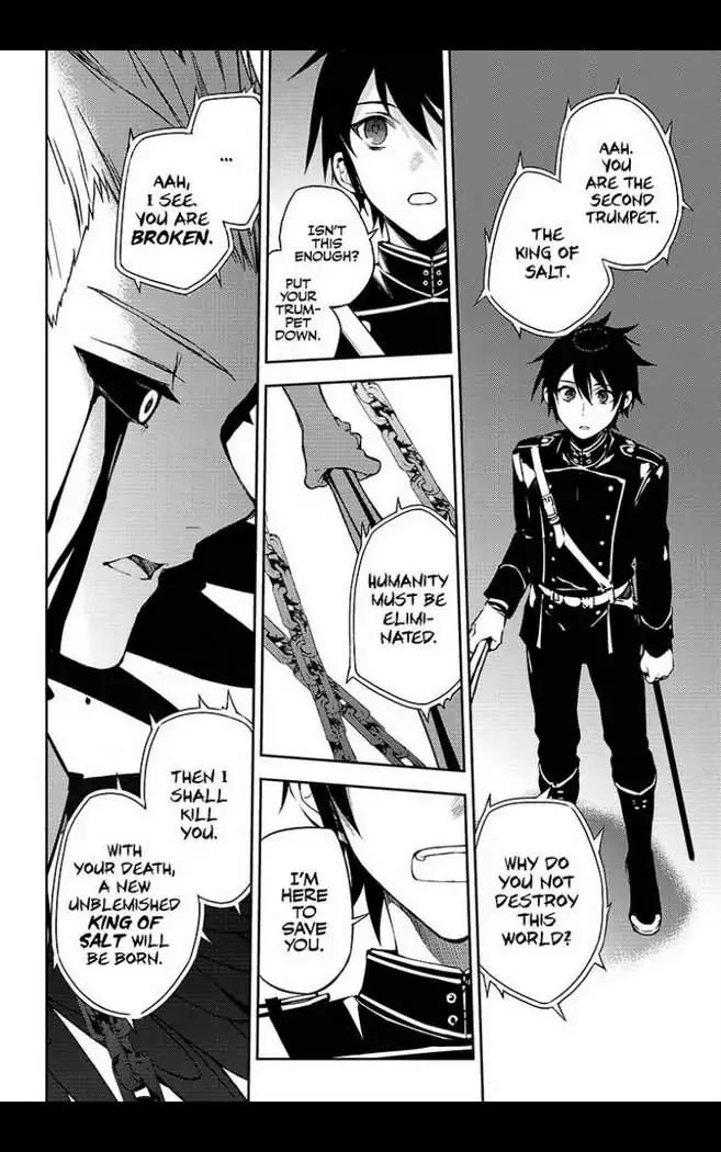 Seraph of the End Chapter 64 page 22 - Chapter 64: The Name of An Angel
