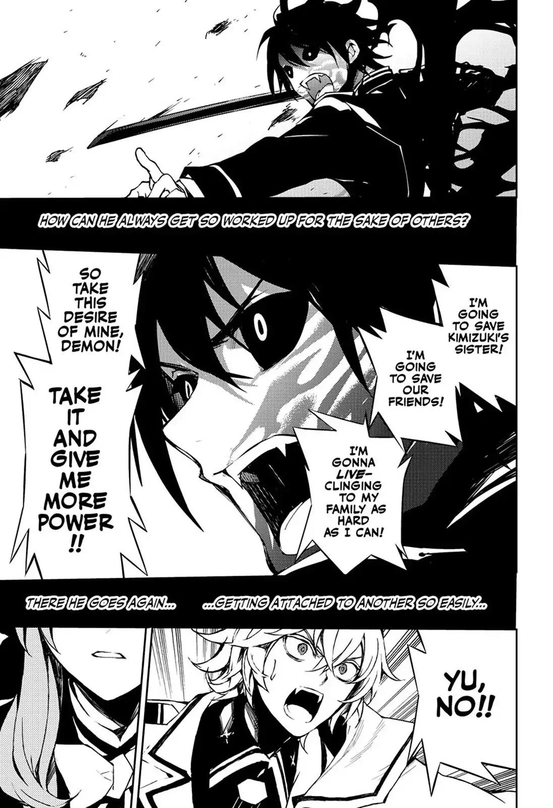 Seraph of the End Chapter 66 page 11 - Chapter 66: Shuttered Shinoa