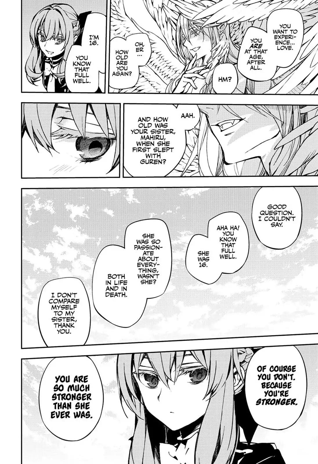 Seraph of the End Chapter 66 page 16 - Chapter 66: Shuttered Shinoa