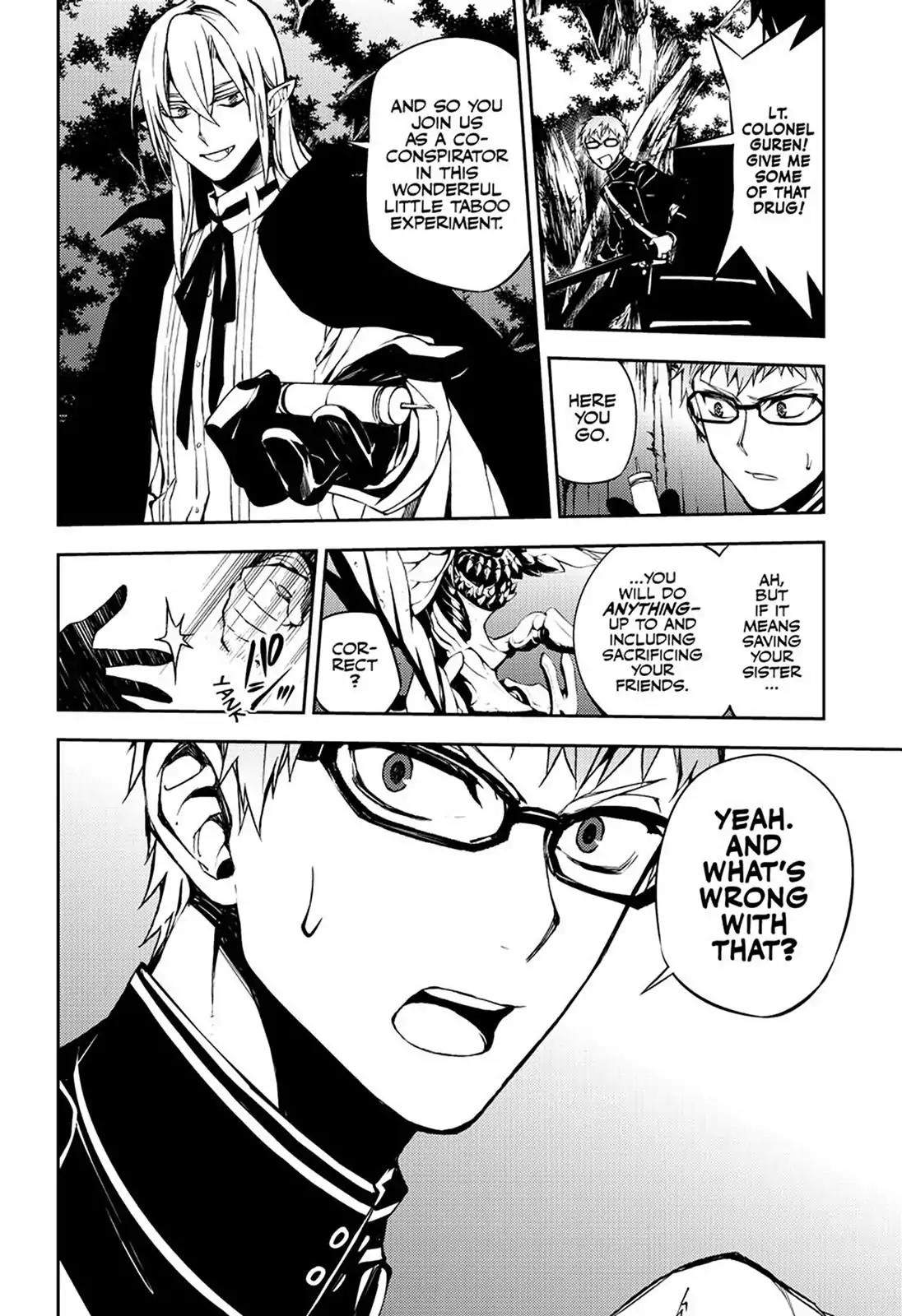 Seraph of the End Chapter 66 page 2 - Chapter 66: Shuttered Shinoa