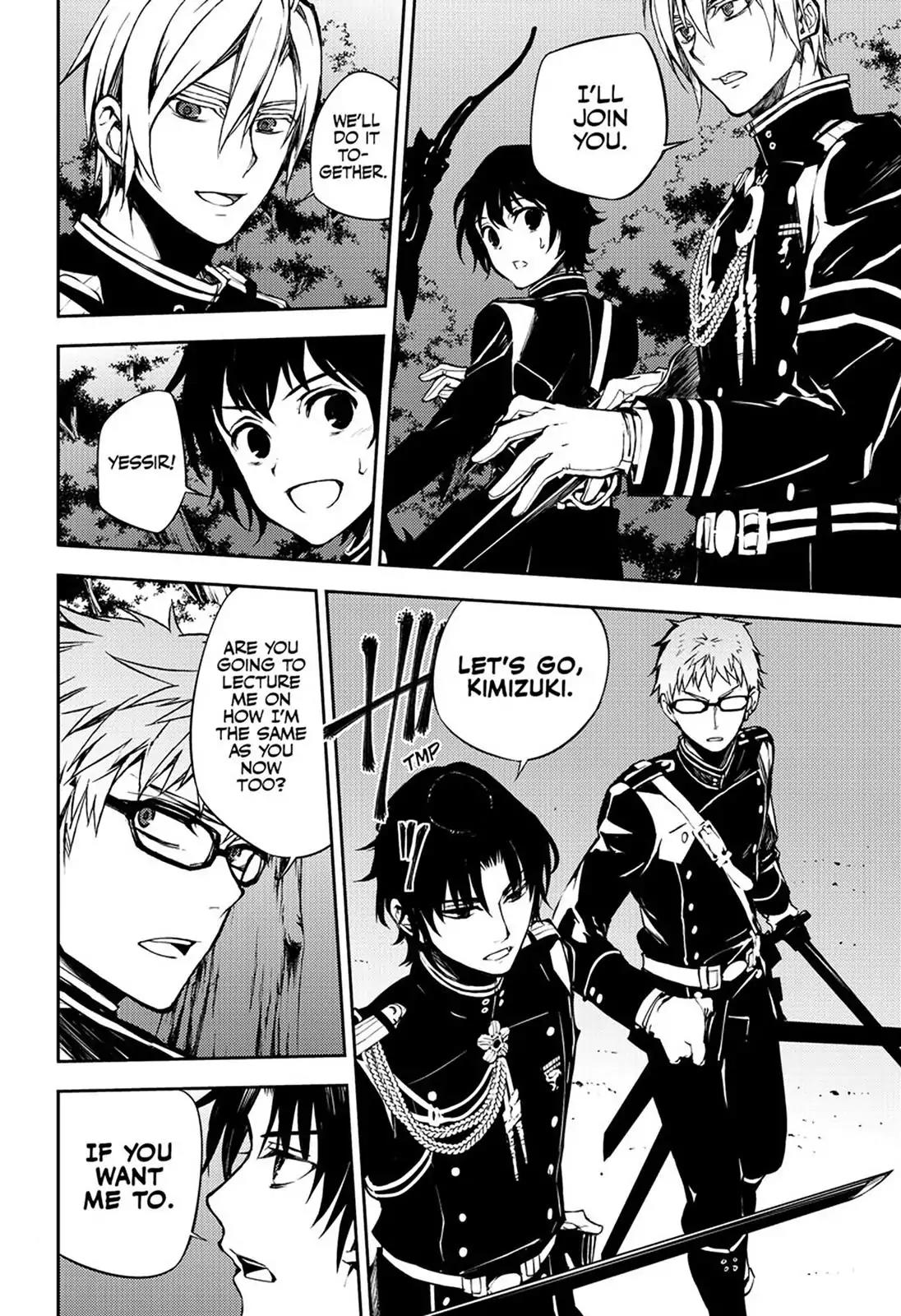 Seraph of the End Chapter 66 page 4 - Chapter 66: Shuttered Shinoa