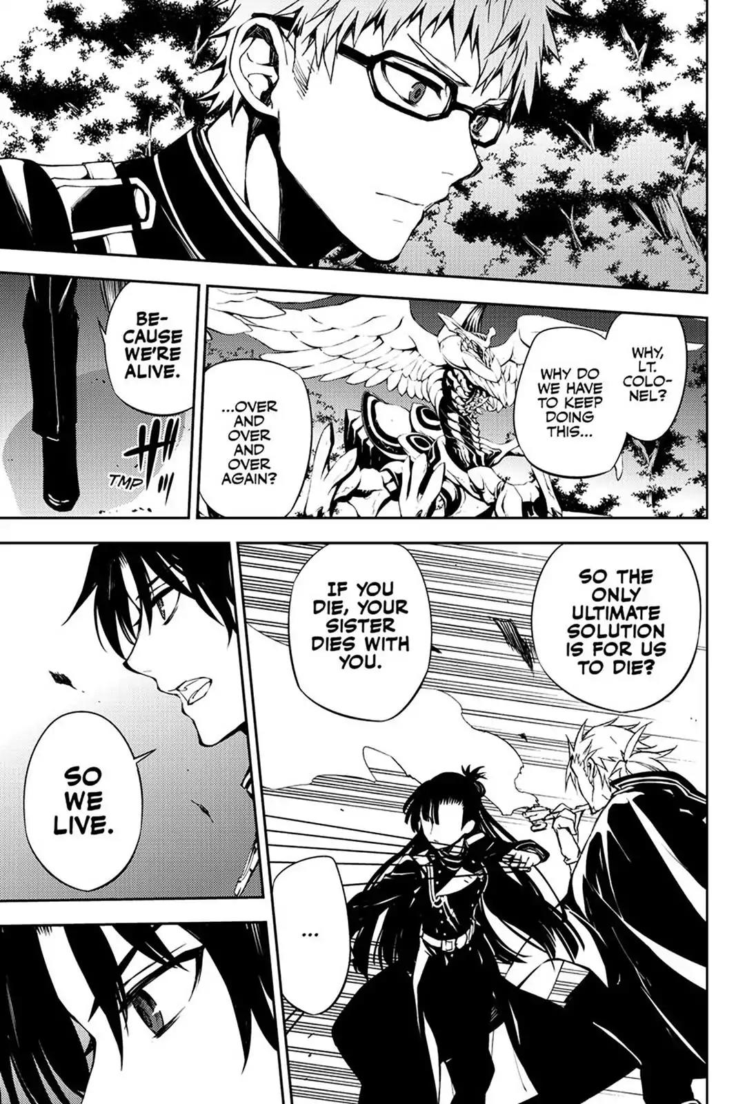 Seraph of the End Chapter 66 page 5 - Chapter 66: Shuttered Shinoa
