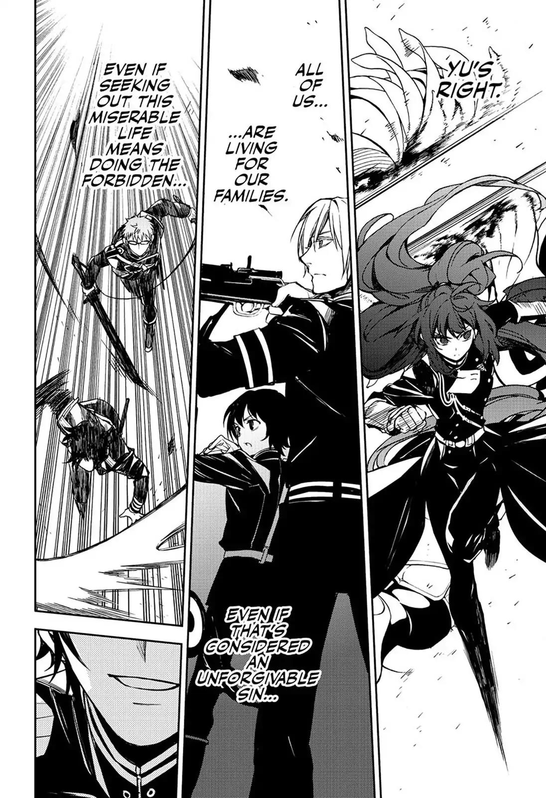 Seraph of the End Chapter 66 page 6 - Chapter 66: Shuttered Shinoa