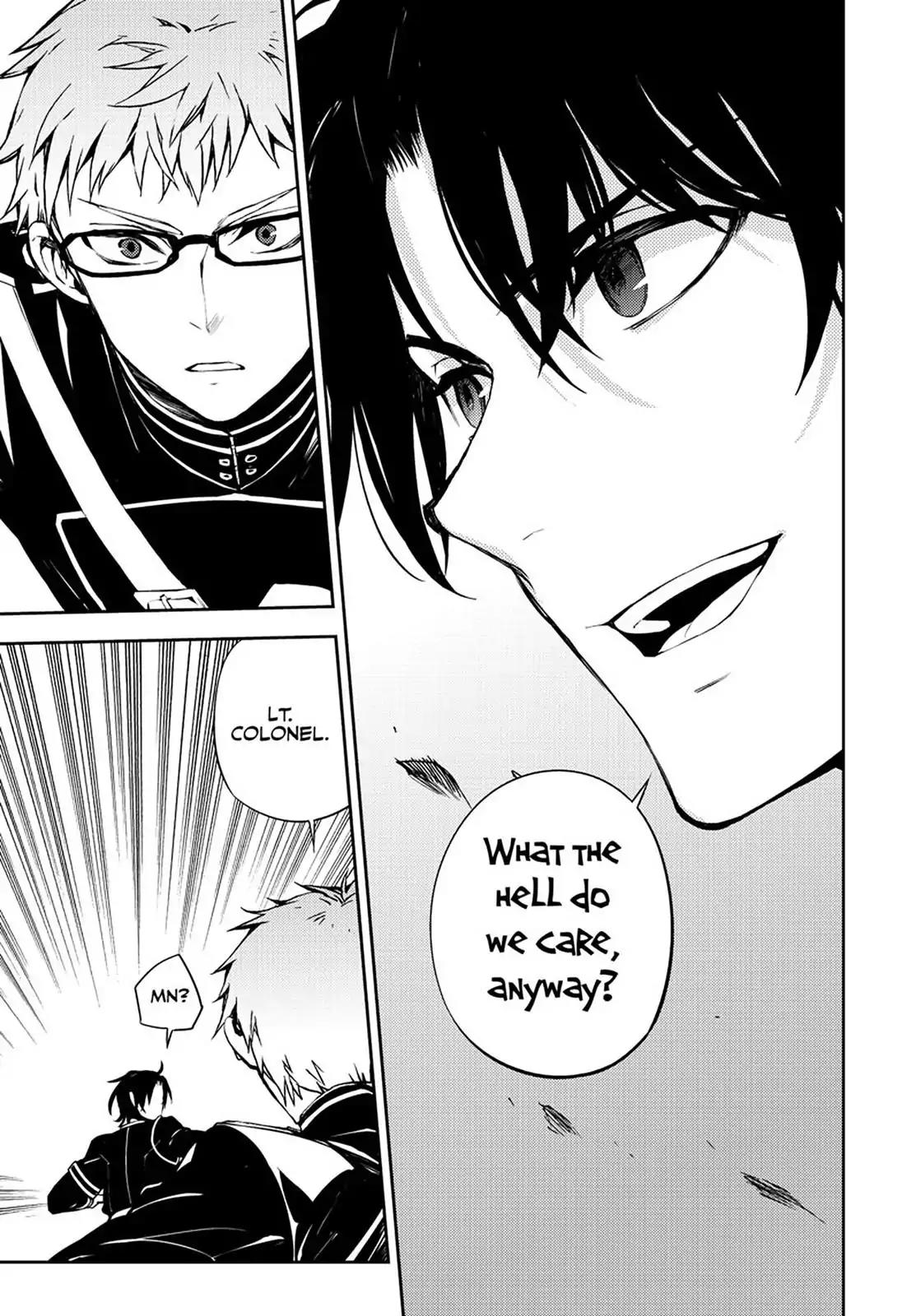 Seraph of the End Chapter 66 page 7 - Chapter 66: Shuttered Shinoa