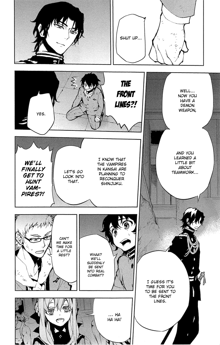 Seraph of the End Chapter 7 page 40 - Chapter 7: A New Family