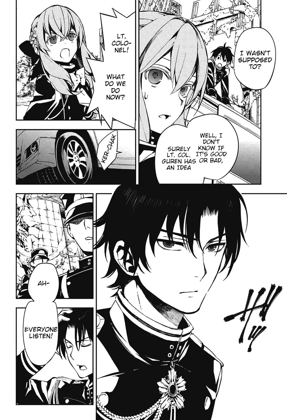 Seraph of the End Chapter 70 page 13 - Chapter 70: The Cause of Subordinate